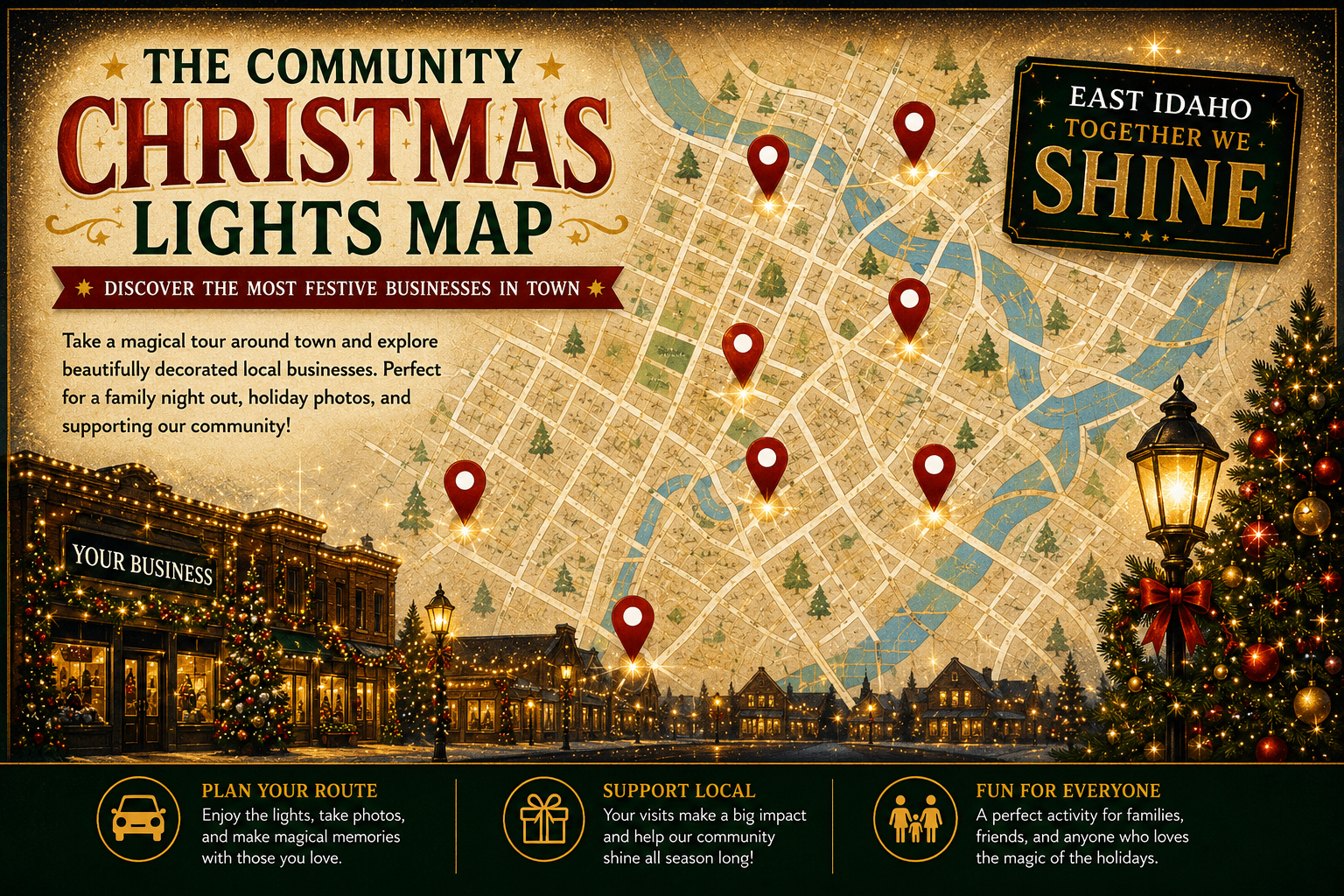 Christmas Maps Tour